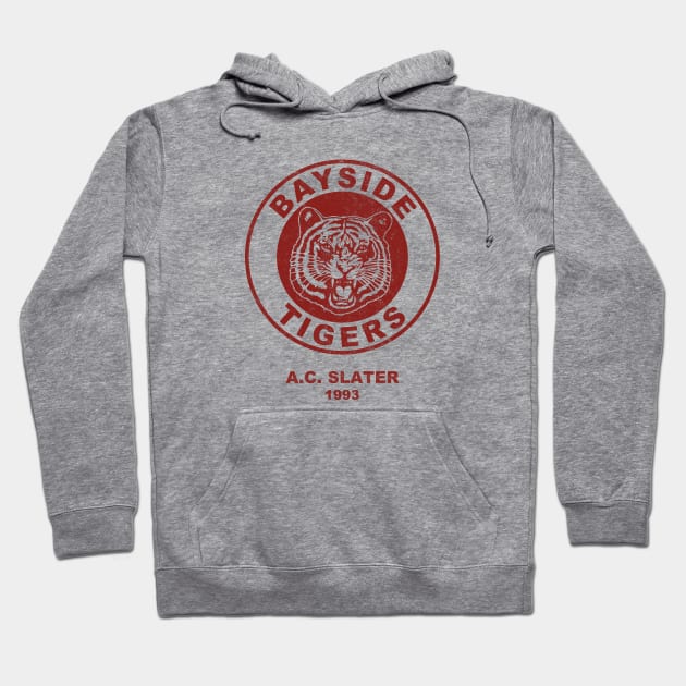 Bayside Tigers A.C. Slater 1993 - vintage logo Hoodie by BodinStreet